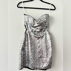 Sequin Mini Party Dress (M)